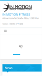 Mobile Screenshot of inmotion-fitness.at